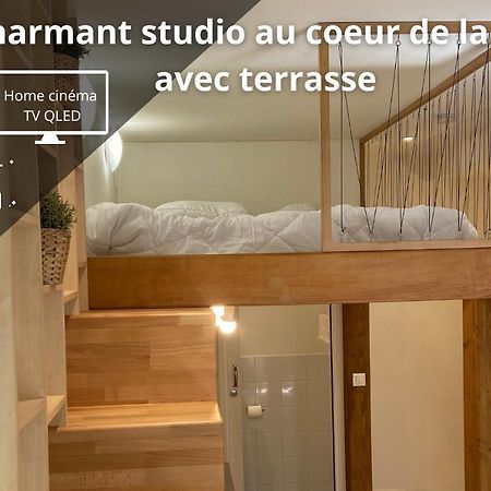 Charmant Studio Avec Terrasse Au Coeur De Nancy Luaran gambar